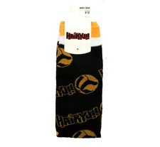 Haikyu  Mens Crew Socks - Tossed Logo Image