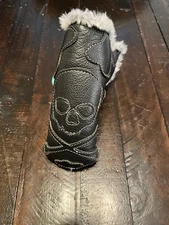 RMG blade putter headcover - Black camo skull