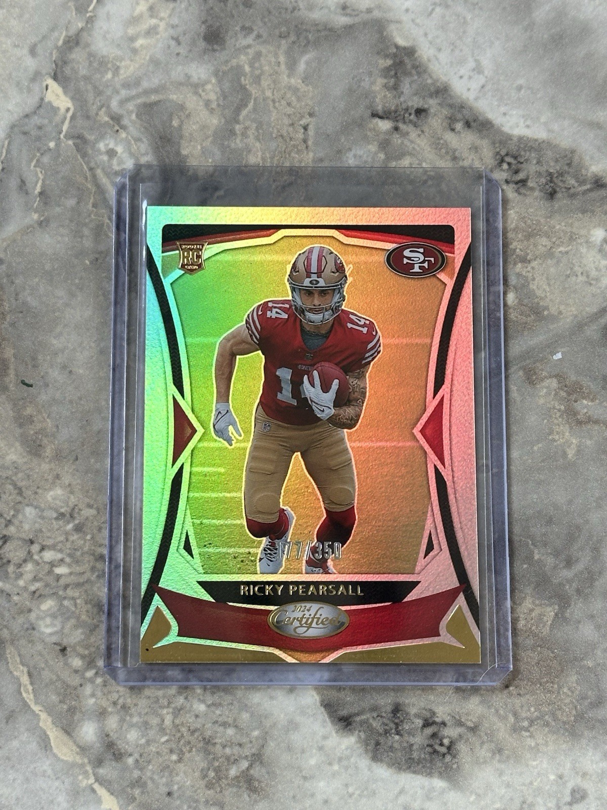 2024 Panini Certified - Rookies Ricky Pearsall #122 Mirror /350 (RC)