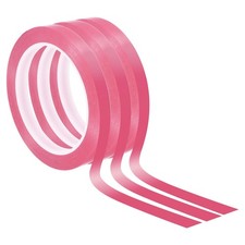 1/2" Whiteboard Tape, 3 Pack Thin Dry Erase Tape 72 Yard for Graphic Chart Ma...