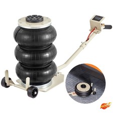Triple Bag Air Jack 3 Ton6600 Lbs Pneumatic Jack For Car Suv Lifting