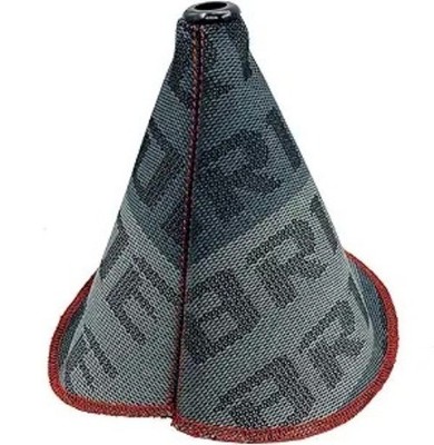 Manual Shift Boot Racing Shifter Knob Cover Hyper Fabric Gear Shif Color: Gray
