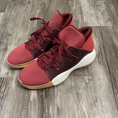 Adidas Pro Vision Collegiate Burgundy Black & White Men's Size 13  F36276