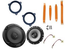 Kenwood Lautsprecher für Nissan Pulsar C13 Bj 14 –18 Tür vorne Ausbaubügel 300 W
