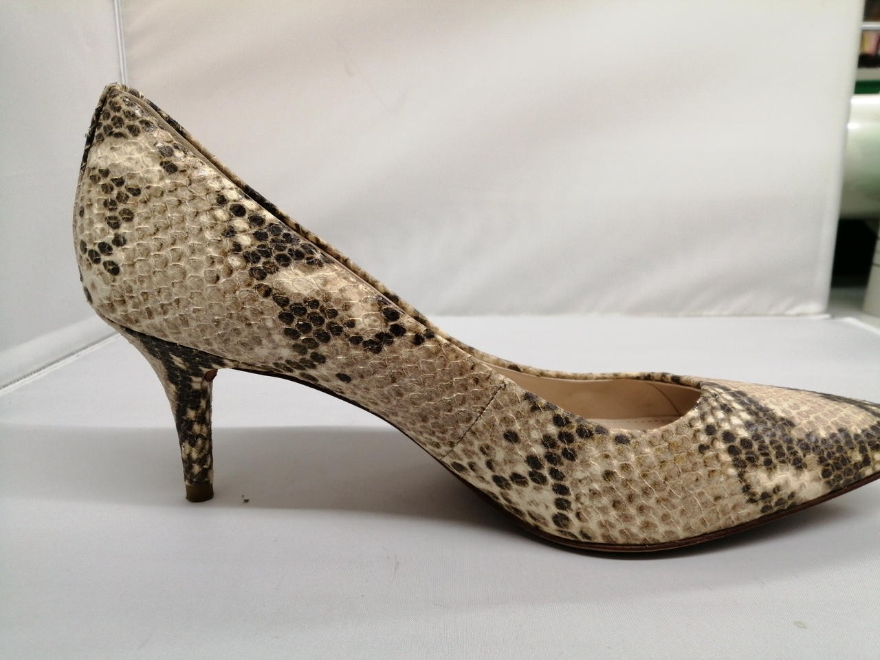 Coach Python Pattern 26.5Cm Pumps High Heels FY274 - image 6