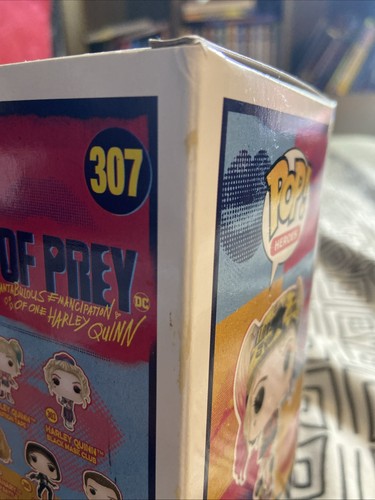 Harley Quinn Roller Derby Funko Pop 307 Entertainment Earth Birds of Prey - Imagen 5 de 8