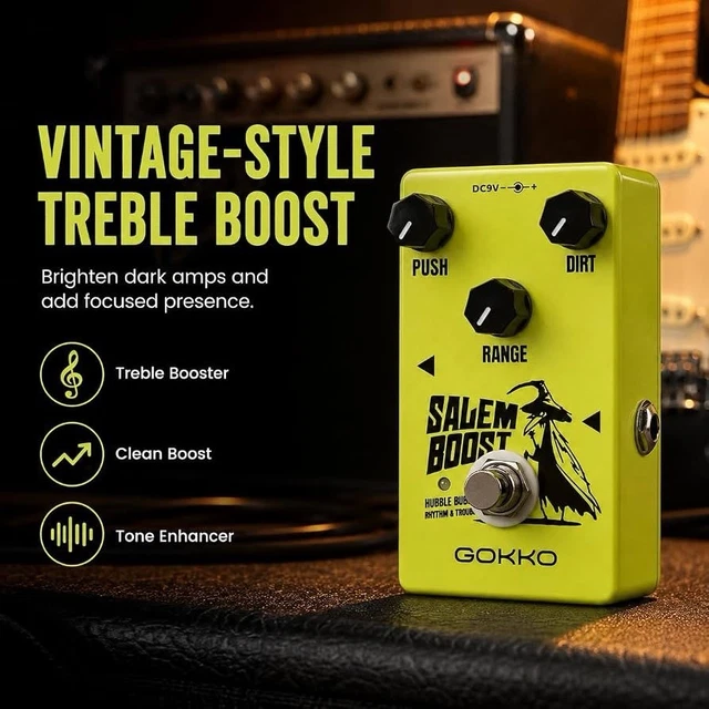 Gokko Salem Boost Effect Pedal