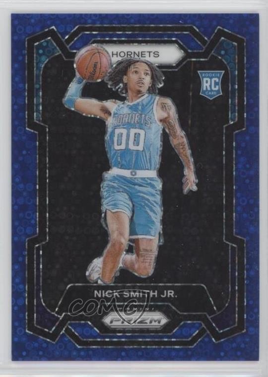 2023-24 Panini Prizm Fast Break Blue Prizm 135/150 Nick Smith Jr #135 1al3