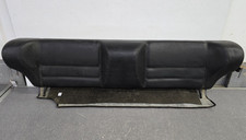 Nice Used Early Original Porsche 924 944 Black Vinyl Rear Seat Back 3