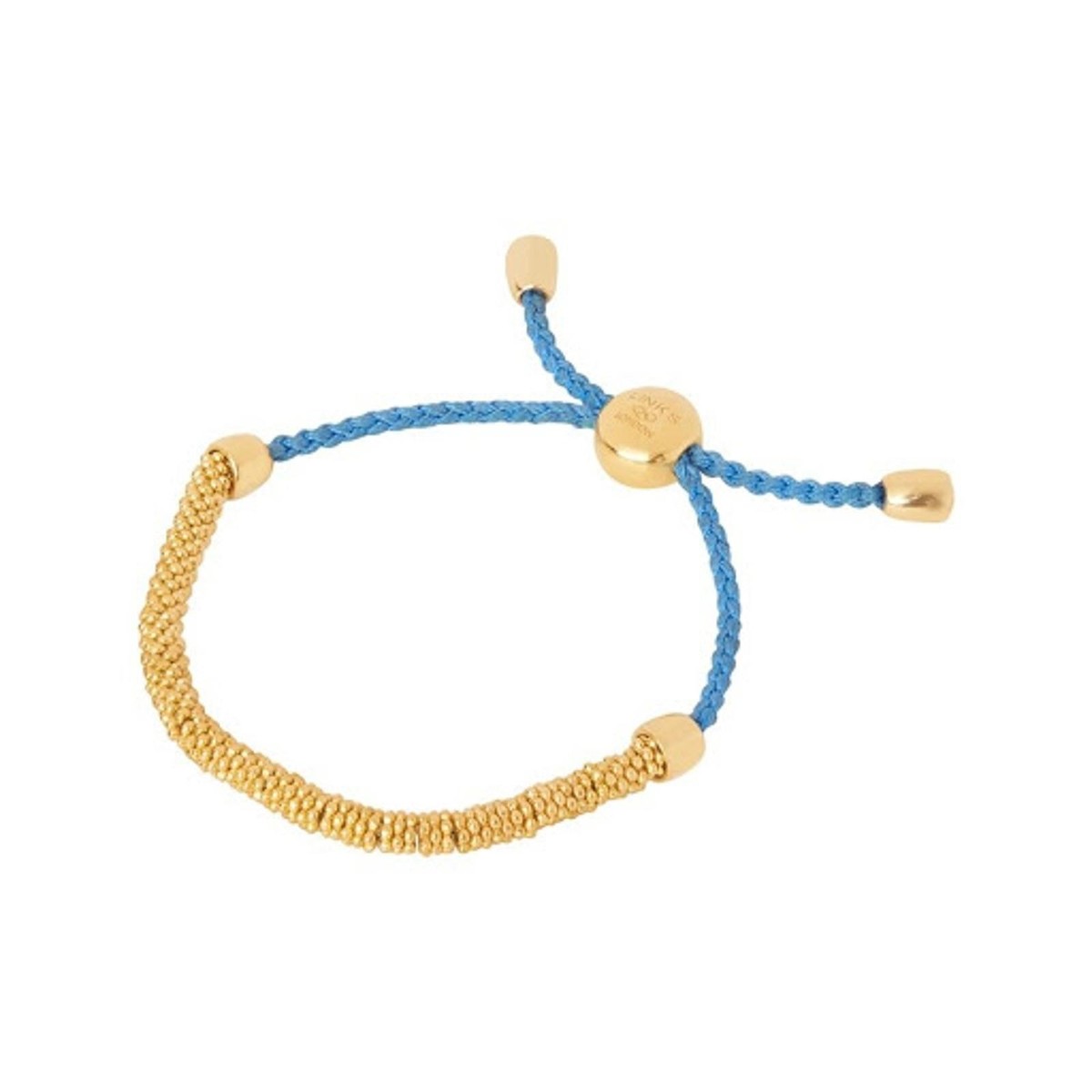 LINKS OF LONDON Ladies Effervescence Gold Vermeil Blue Cord