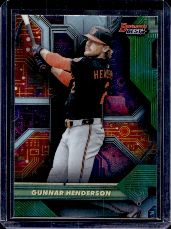 2025 Bowman's Best Gunnar Henderson Circuitry #C-20 Orioles
