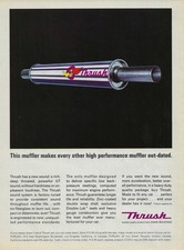 1966 Thrush Ad Performance Muffler Vintage Magazine Advertisement 66