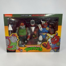 NECA Teenage Mutant Ninja Turtles Cartoon Dirtbag And Groundchuck TMNT