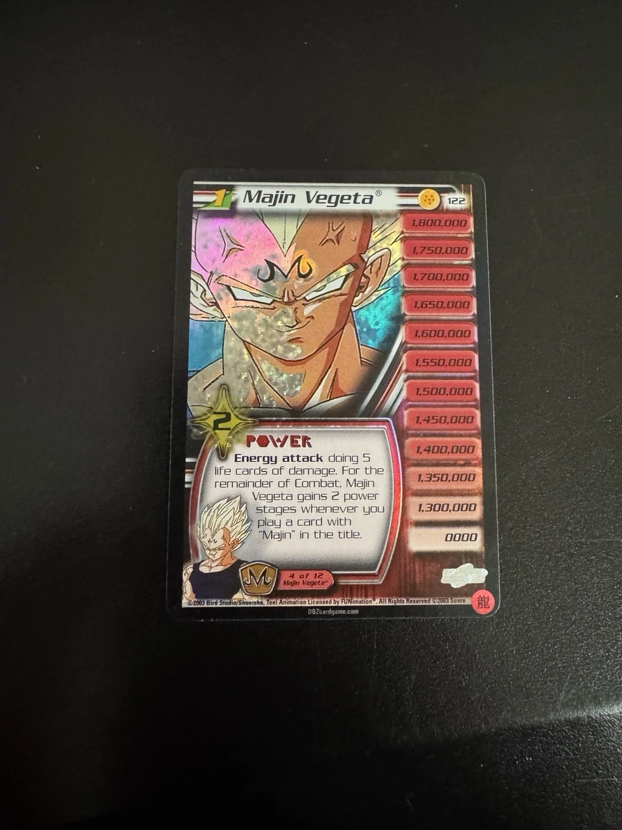 Dragon Ball Z TCG Rare Individual Collectible Card Game Cards for