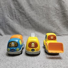 VTech Educational Go Go Smart Construction Vehicles - Tested  Working