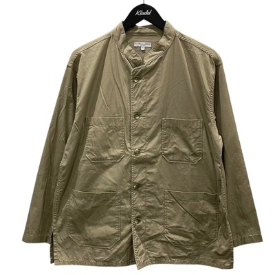 Engineered Garments GRÖSSE S Stehkragen Hemd Dayton Hemd Khaki Größe: