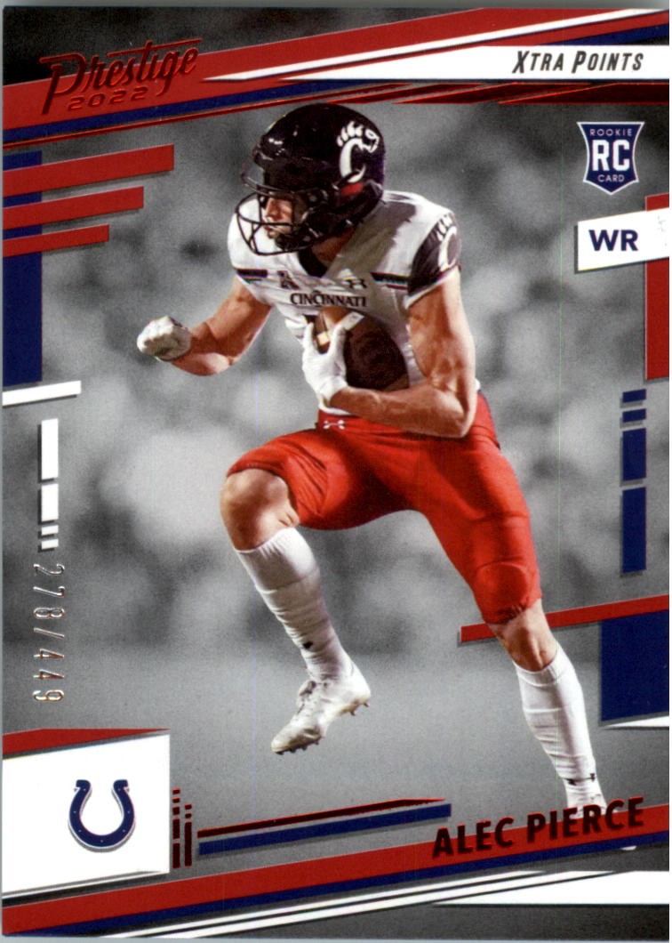 2022 Prestige Xtra Points Red #376 Alec Pierce /449 - FB