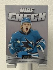 2025-26 O-Pee-Chee Platinum Will Smith - San Jose Sharks #VC-15 Vibe Check