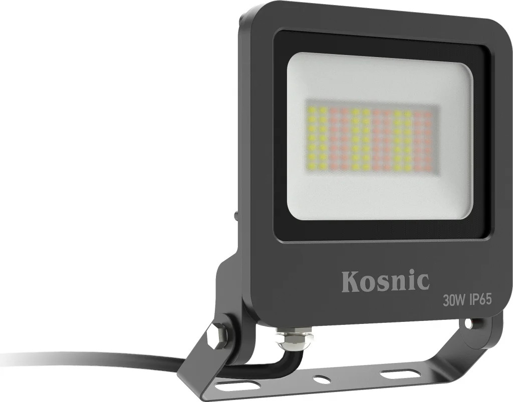 Outdoor Light Grey Ventas II 20w LED Slim Flood IP65 1680lm CCT 3000K 4000K