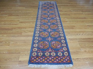 Bohemian Rug Oushak Turkish Ushak Rug Contemporary Design Rug 2.2x8.1 Ft