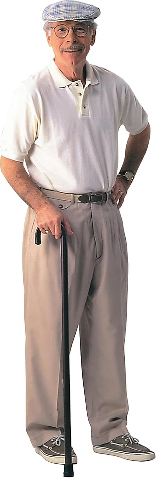 Bastón de madera maciza CAREX - Bastones de madera para hombres y mujeres con 250 transparentes Foto 2 de 4