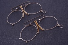   1 ANTIQUE PINCH, PINCE NEZ READING NOSE GLASSES UNUSED FRAMES 5698