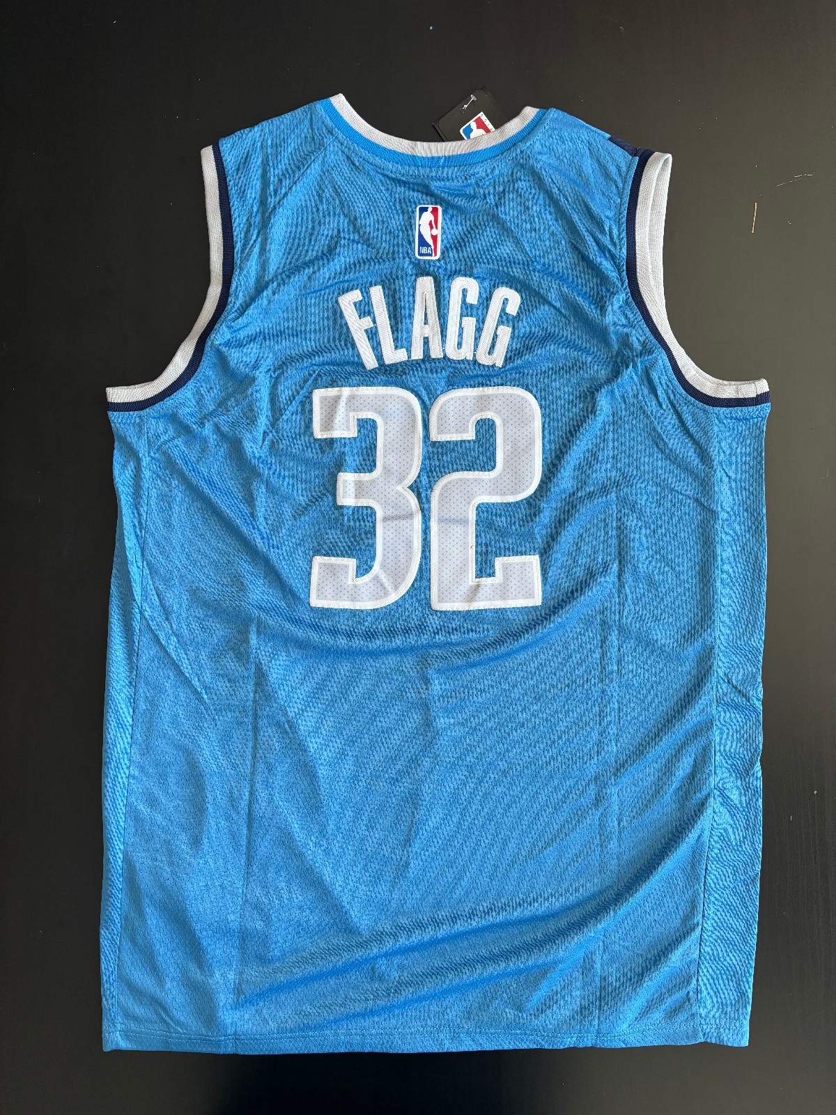 Cooper Flagg #32 Dallas Mavericks Blue Men's Jersey Size 44 - Small