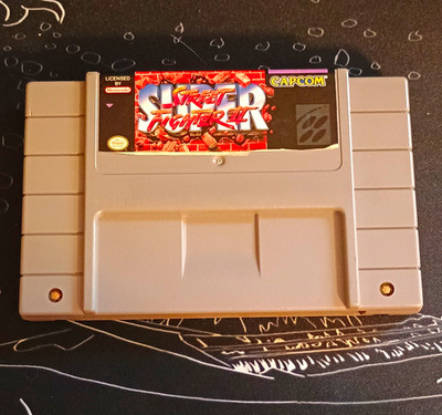 Capcom Super Street Fighter II (SNES) Authentic Tested And Working
