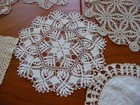 Beautiful Vintage Lot of 18 Cotton Crochet Doilies   Beautiful Set! — photo 10