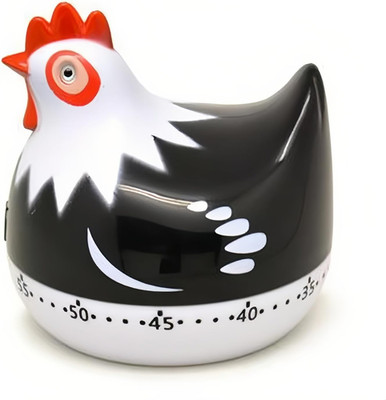 Cute Chicken-Shaped Kitchen Timer   60-Minute Mechanical Timer for Cooking, B...