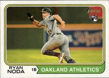 2023 Topps Heritage Ryan Noda #501 Oakland Athletics 34I