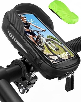 Bicycle Mobile Phone Holder Waterproof Motorcycle Mobile Phone Holder 360° Ro...