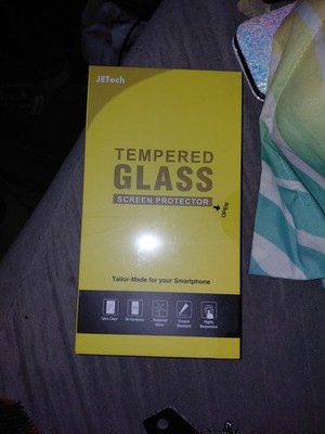 JETech Tempered Glass Screen Protector Ultra Clear 9H Hardness Scratch Resistant