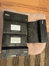 Dell 3 x Pro3X or E-Port II ,PR03X Docking Stations and 6 x AC Adapters