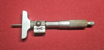 Mitutoyo 128 Depth Micrometer 1-2    128-106 DM4 - .001  Made in Japan 