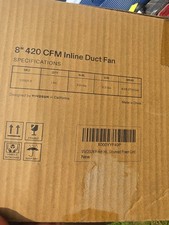 8 Inch Inline Duct Fan