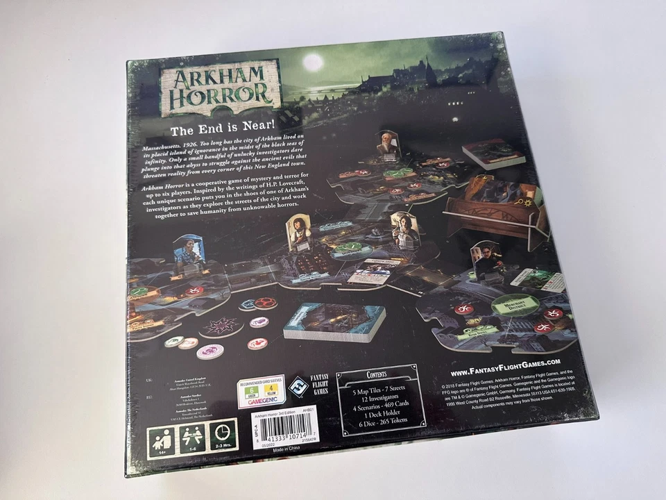Arkham Horror Third Edition - Brand New & Factory Sealed - Fantasy Flight Games - Image 2 of 4