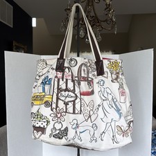 Brighton It?s Every Girl?s B.F.T. ( Best Friend Tote) Large Canvas Bag