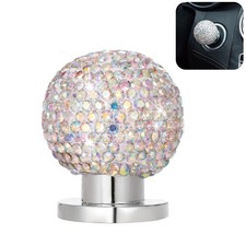 Bling Car Push Start Button Cover, Crystal Rhinestone Engine Start Button Sti...
