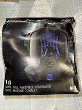 3M Secure Click FF-802 Full Face Reusable Respirator Size MEDIUM *BOX DAMAGED!!*
