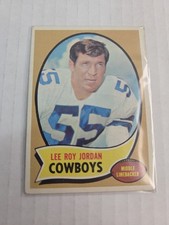 1970 TOPPS LEE ROY JORDAN #71 DALLAS COWBOYS FOOTBALL CARD 