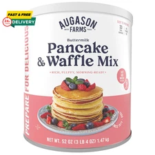 Buttermilk Pancake and Waffle Mix Can Emergency Food Supply, 33 Servings, 10 Yea