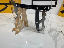 18-23 OEM HD Harley Softail Fat Bob 15" Detachable Windshield Screen Hardware