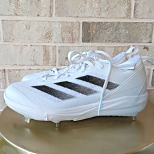 Adidas Adizero Instinct TP Softball Cleats Black White Women  s Size 6.5 IF3362