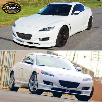 Fits 04-08 Mazda Rx8 OE Style Front Bumper Lip Spoiler Splitter PU