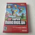 New Super Mario Bros. Wii (Nintendo Wii, 2009) Tested And Works Great!