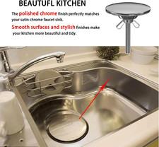 Stainless Steel Kitchen Sink Hole Cover 2 Inch Faucet Hole Cover Kitchen Sink...