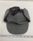 Grey Hilly Locked Herringbone Deerstalker Hat — photo 2