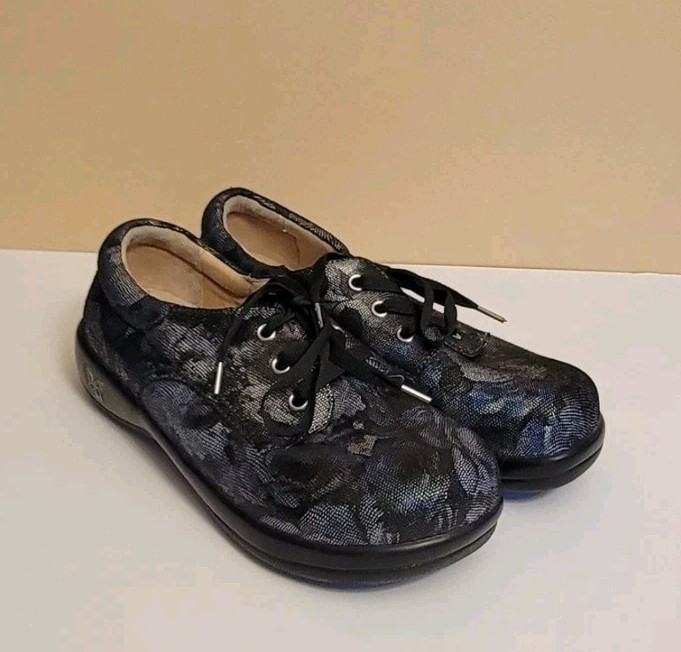 Alegria Women Shoe Kimi Pro Stone Roses Size 9M EUR 40 Oxford Nurse Pre Owned xq