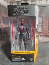 Star Wars Black Series Darth Maul The Clone Wars 6  Action Figure NEW SEALED